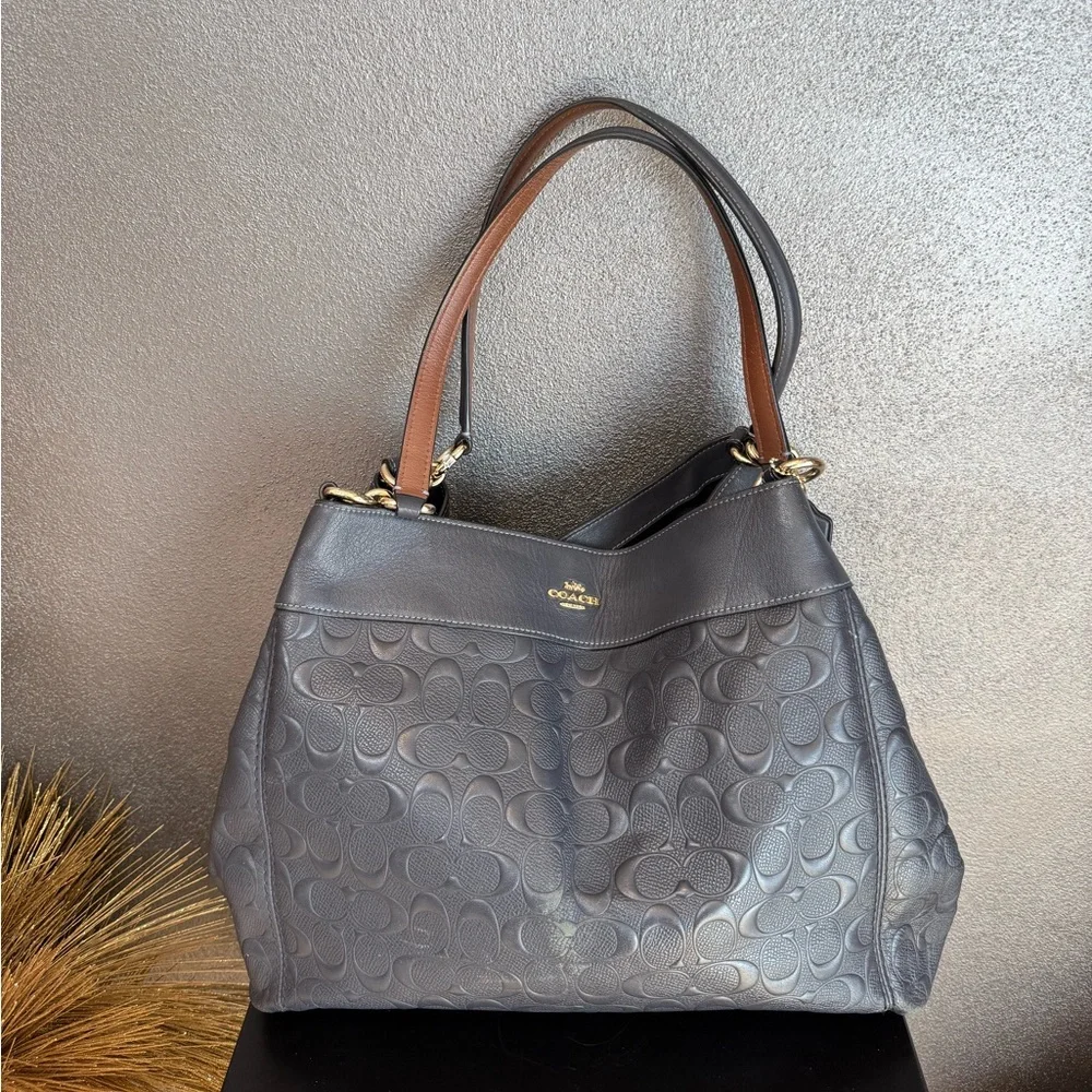 Coach Black and Brown Hobo Bag - Picture 2 of 16